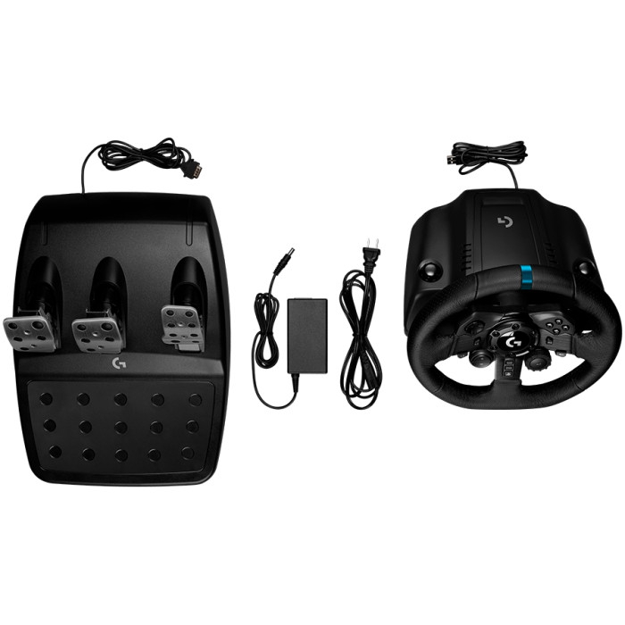 LOGITECH G923 Racing Wheel and Pedals - PC/PS - BLACK - USB