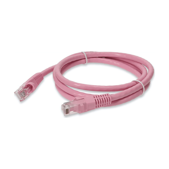 Cable  Patch cord  UTP 5e-Cat  1 m Cablexpert PP12-1M/RO, розовый