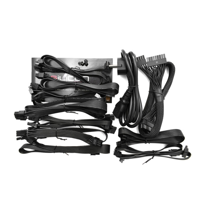 Power supply ATX Chieftec SILICON, SLC-1000C, 1000W, 80plus Bronze, Modular