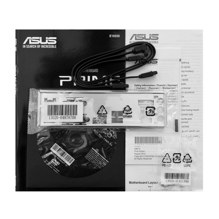 MB Socket AM4, MATX, AMD B550 (VGA+DVI+HDMI) ASUS PRIME B550M-K, 4DDR4, PCIx16, 2PCIx1