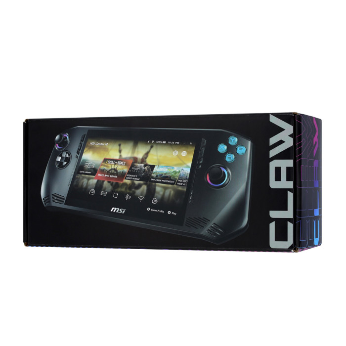 Gaiming console MSI CLAW A1M-227KZ, Core Ultra 7 -155H-3.8/ 512GB /16Gb, 7'' FHD Touch, Win11, black