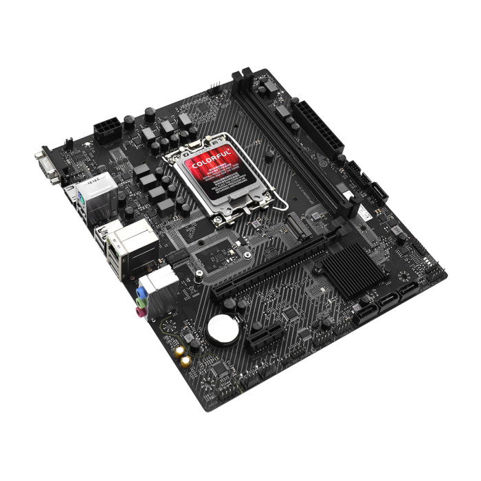 MB Socket1700, MATX, iH610 (VGA+HDMI), Colorful H610M-E M.2 V20, 2DDR4, PCIx16, PCIx1