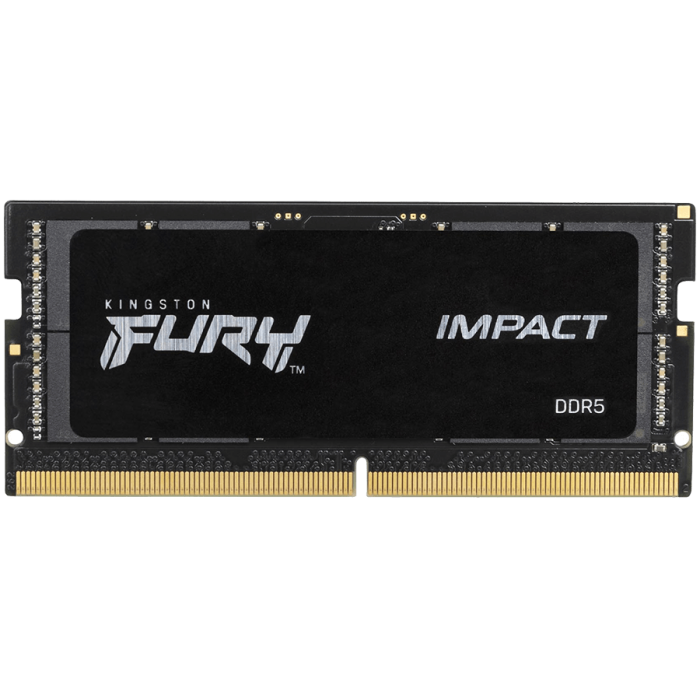 Kingston DRAM 16GB 6400MT/s DDR5 CL38 SODIMM FURY Impact XMP