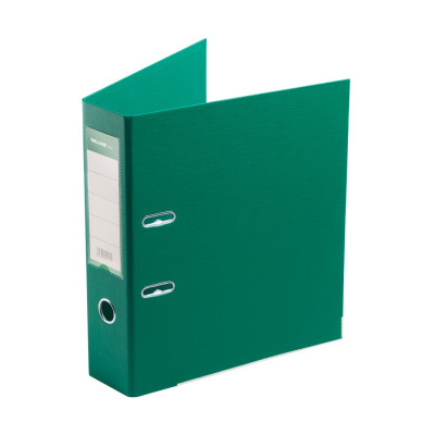 Папка-регистратор Deluxe с арочным механизмом, Office 3-GN36 (3&quot; GREEN), А4, 70 мм, зелёный