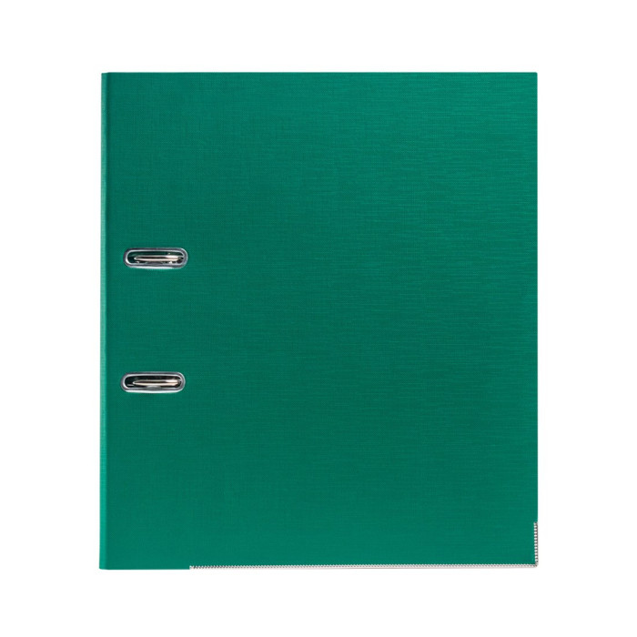 Папка-регистратор Deluxe с арочным механизмом, Office 3-GN36 (3" GREEN), А4, 70 мм, зелёный