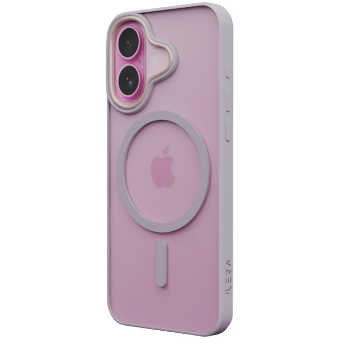 iLeraGo ColorAnt Clear Case, Baby Pink for iPhone 16