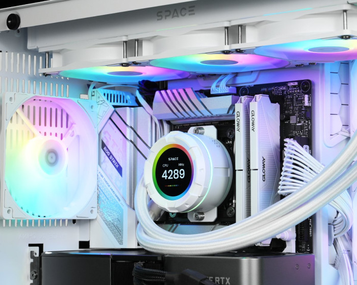 Водяное охлаждение для процессора ID-COOLING SL360 XE WHITE