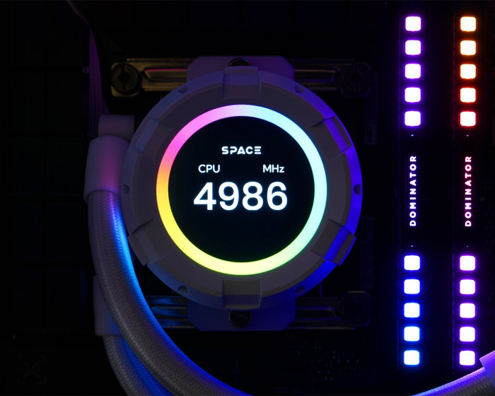 Водяное охлаждение для процессора ID-COOLING SL360 XE WHITE