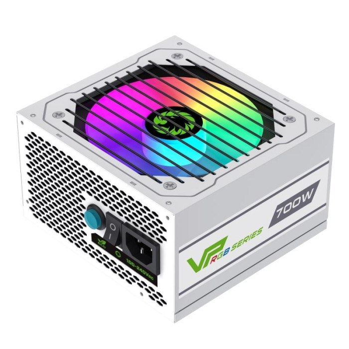 Блок питания Gamemax VP-700-RGB-M White, 80+ Bronze