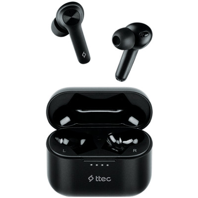 ttec AirBeat Play Gaming  True Wireless Headsets , Black