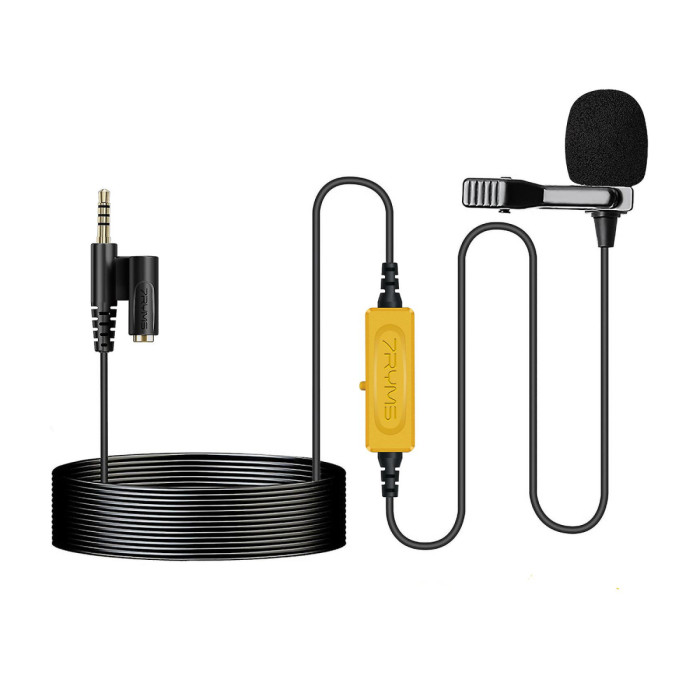 Microphone 7RYMS S.LAV01, 4.5m, black