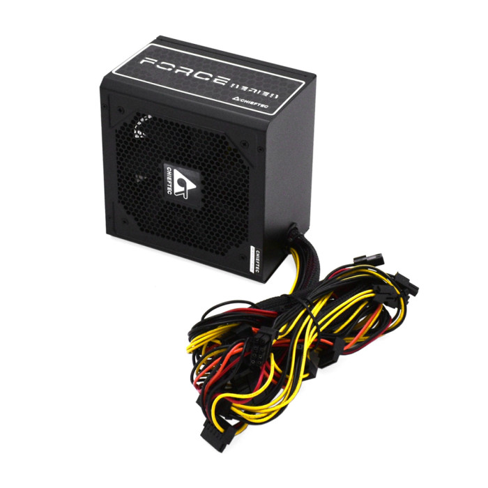 Power supply ATX Chieftec FORCE, CPS-650S, 650W, 80plus Bronze