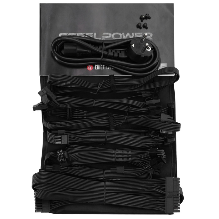 Power supply ATX Chieftec (Chieftronic) SteelPower, BDK-650FC, 650W, 80plus Bronze, Modular