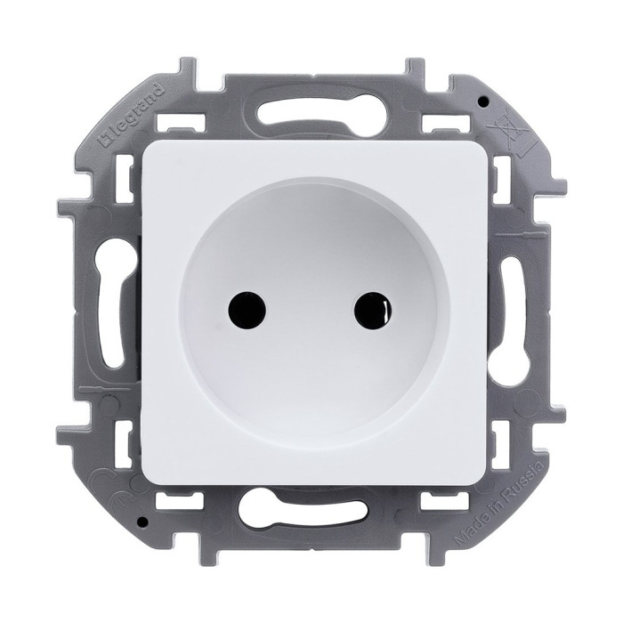 Розетка 2К 16 А 250 В Legrand Inspiria 673710 белый