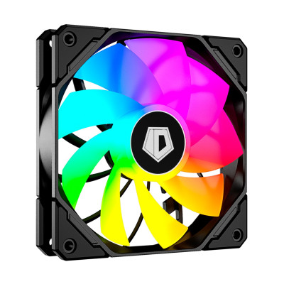 Fan for case, 12cm, ID-Cooling, TF-12025-PRO ARGB REVERSE, 500-1800rpm, 82.5CFM,4pin+3pin (5V)