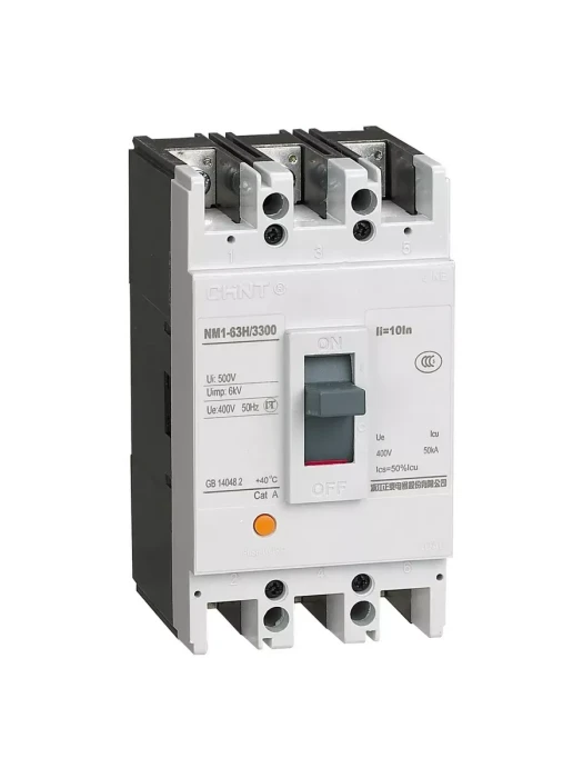 Автоматический выключатель CHINT NM1-63S/3Р 25A 15кА