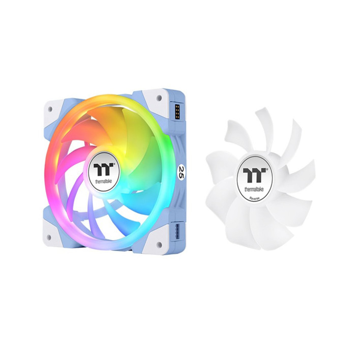 Кулер для компьютерного корпуса Thermaltake SWAFAN EX12 ARGB Sync 3 Pack Hydrangea Blue