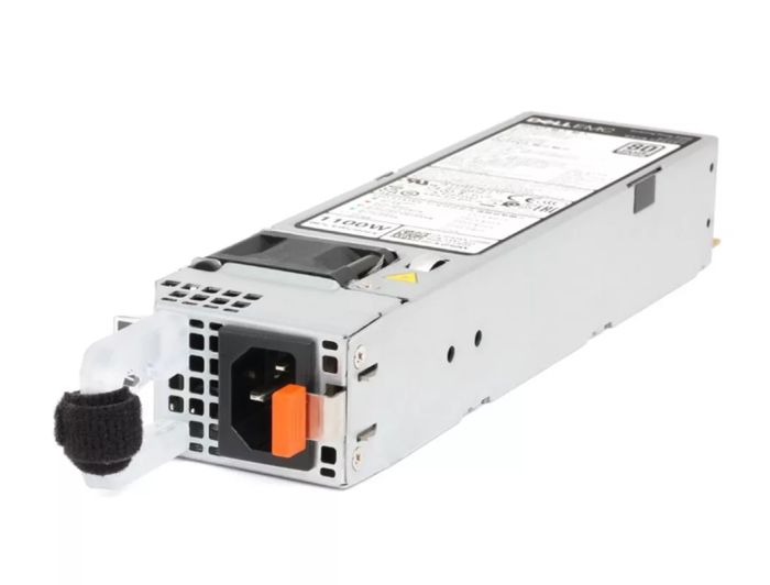 Dell Single, Hot-Plug, Power Supply, 1100W MM (100-240Vac) Titanium, Customer Kit, by Delta