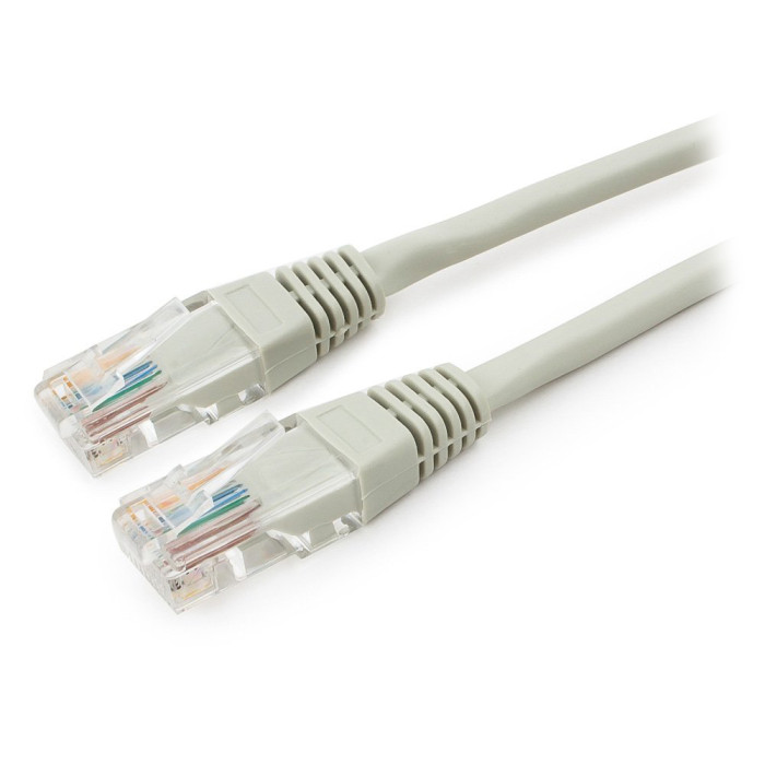 Cable  Patch cord  UTP 5e-Cat  1.5 m Cablexpert PP10-1.5M, серый