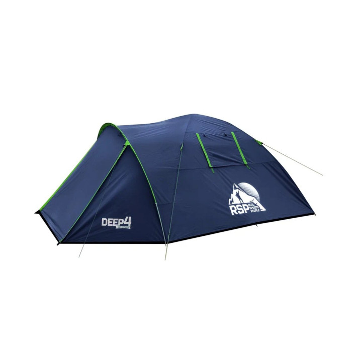 Палатка RSP Deep 4 для туризма и кемпинга синий