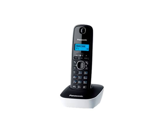 Радиотелефон PANASONIC KX-TG1611 (RUW) Белый