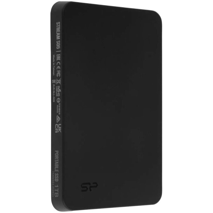 SILICON POWER, PSD,Stream S05,1TB,Black