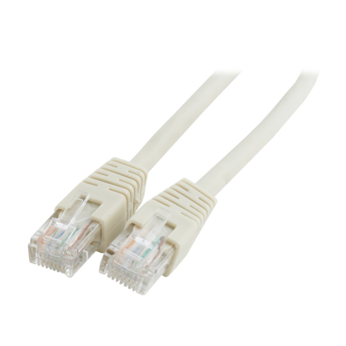 Cable  Patch cord  UTP 6e-Cat 15 m Cablexpert PP6U-15M, серый