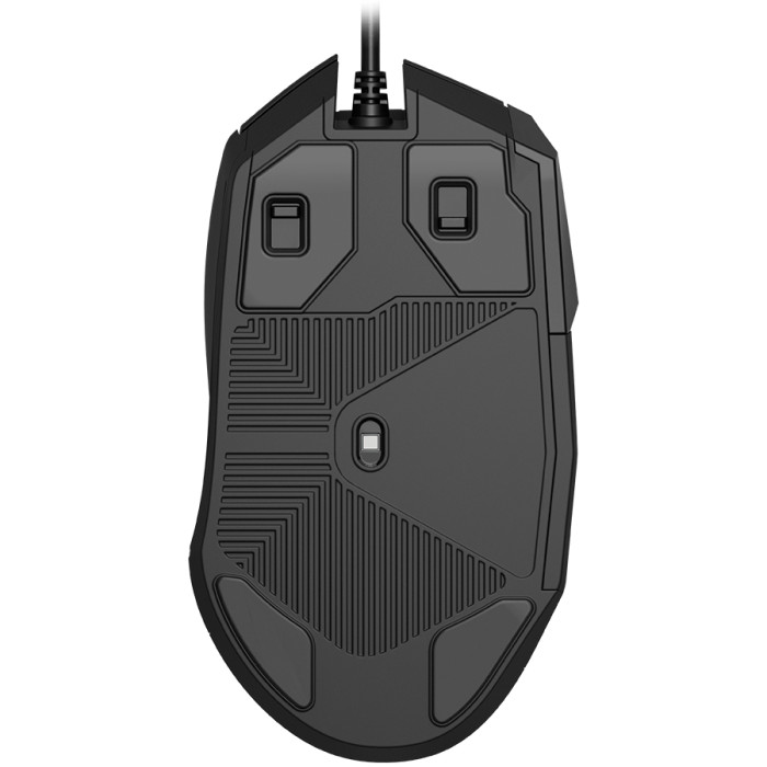 LORGAR Stricter 579, gaming mouse, 9 programmable buttons, Pixart PMW3336 sensor, DPI up to 12 000, 50 million clicks buttons lifespan, 2 switches, built-in display, 1.8m USB soft silicone cable, Matt UV coating with glossy parts and RGB lights with 4 LED
