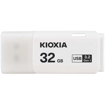 KIOXIA LU301W032GG4; 32GB USB 3.2 Gen 1 KIOXIA Hayabusa U301 WHITE - RETAIL