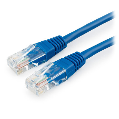 Cable  Patch cord  UTP 5e-Cat  1.5 m Cablexpert PP10-1.5M/B, синий