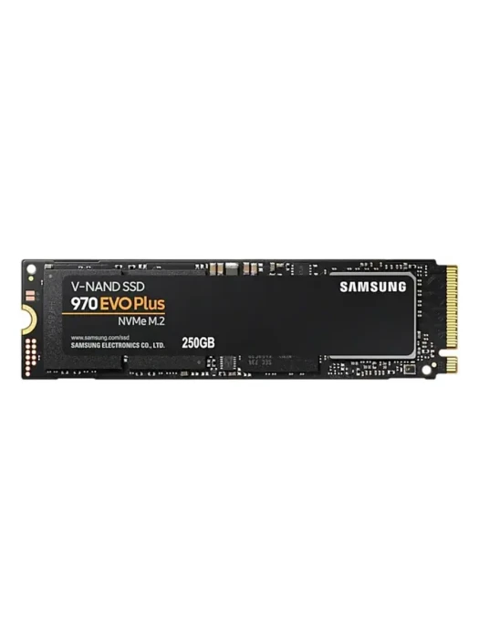 SSD M.2 PCIe  250 GB Samsung 970 EVO Plus, MZ-V7S250BW, PCIe 3.0 x4, NVMe 1.3