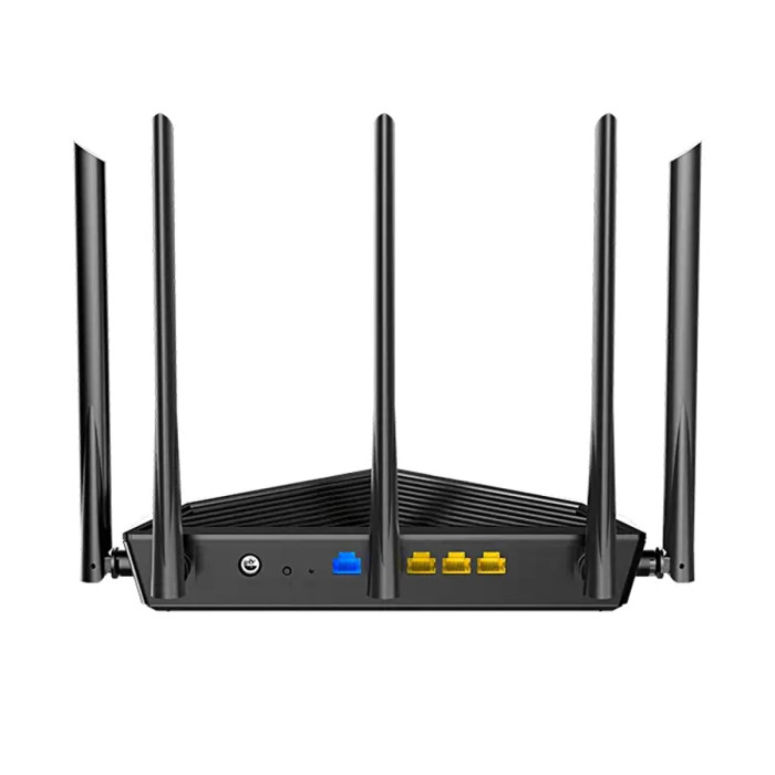 Wireless router, Tenda TX27 PRO, WiFi 6 (AX5700M), (3+1) x 10/100/1000M