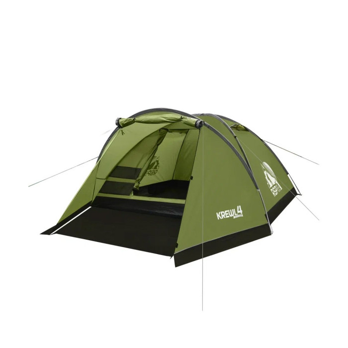 Палатка RSP Krewl 4 для туризма и кемпинга оливково-зеленый