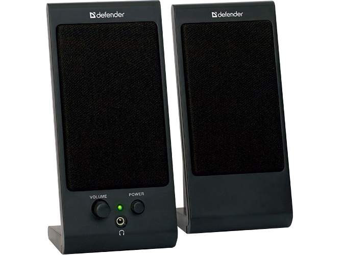 Колонки стерео Defender SPK-170 Черные USB