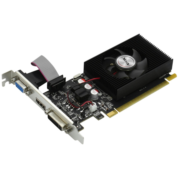 GPU NVIDIA, 1 GB, Afox GT 610 [AF610-1024D3L7-V6], DVI/HDMI/VGA, DDR3/64-bit, +LP