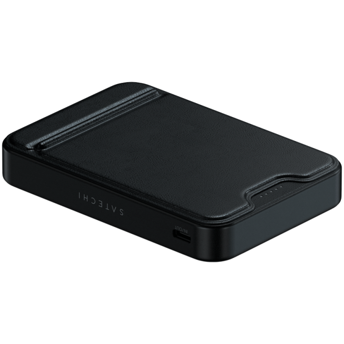 SATECHI Qi2 10K Magnetic Power Bank with Stand (Black)
