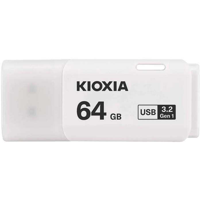 KIOXIA LU301W064GG4; 64GB USB 3.2 Gen 1 KIOXIA Hayabusa U301 WHITE - RETAIL
