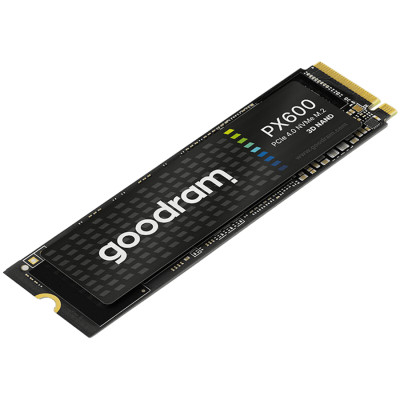 GOODRAM PX600 500GB SSD, M.2 2280, NVMe PCIe Gen4x4, Read/Write: 4700/1700 MB/s