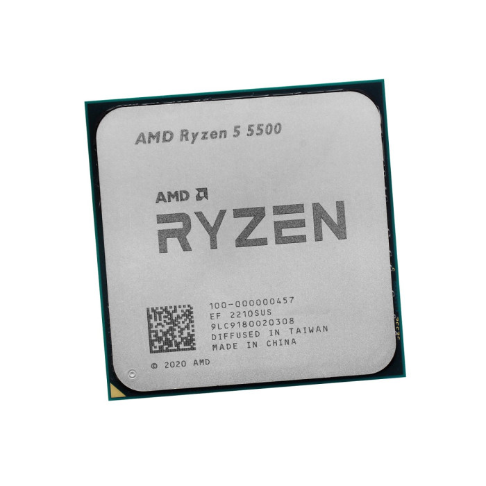 CPU AMD Ryzen 5 5500, 3.6GHz (Cezanne, 4.2), 6C/12T, (100-100000457), 3/16MB, 65W, AM4, oem