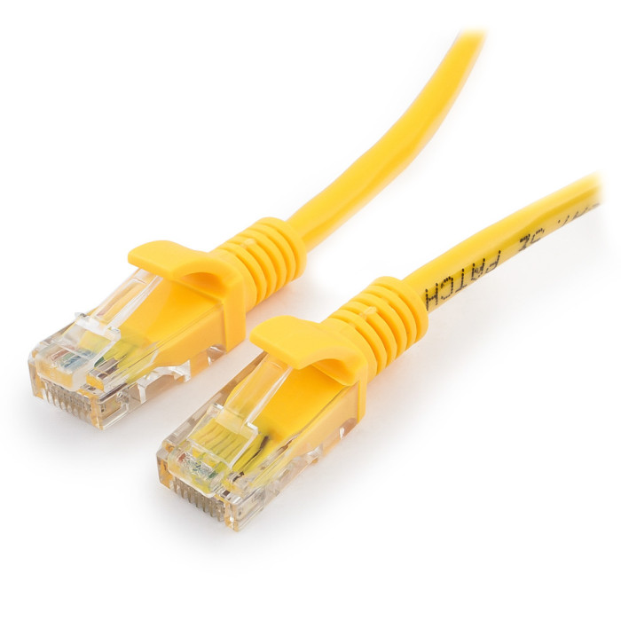 Cable  Patch cord  UTP 5e-Cat  1.5 m Cablexpert PP10-1.5M/Y, желтый