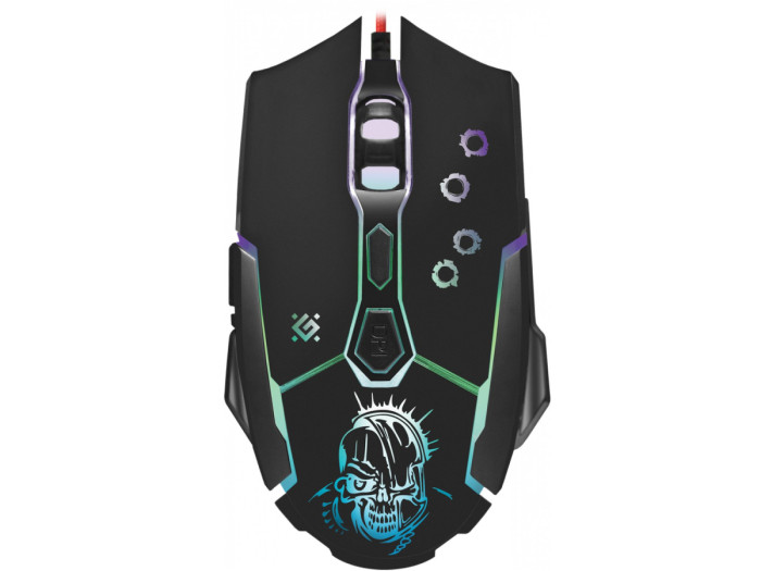 Mouse Defender Killer GM-170L, USB, Optical 800-3200 dpi, (52170) +bonus pad