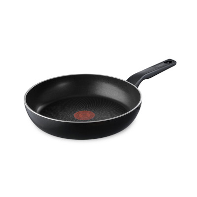 Сковорода, Tefal, Ultra+ 04238128, 28см, Штампованный алюминий, Диаметр 27 см, Количество порций    5 порций, Тип ручки фиксированная , Цвет черный