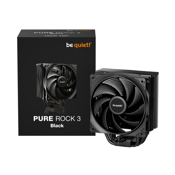 Кулер для процессора Bequiet! Pure Rock 3 Black