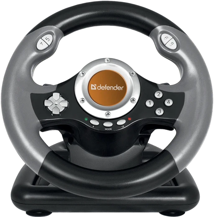 Руль игровой Defender Challenge Mini LE USB комбинированный