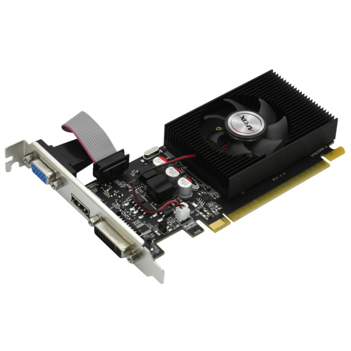 GPU NVIDIA, 2 GB, Afox GT 610 [AF610-2048D3L7-V6], DVI/HDMI/VGA, GDDR3/64-bit, +LP