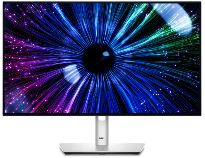 Dell UltraSharp 24 USB-C Hub Monitor-U2424HE/ 60.47cm(23.8")/1920x1080 at 120Hz/250cd/m2/2xDisplayPort, HDMI,RJ45,2xUSB Type-C,4xUSB Type-A/3Yr w