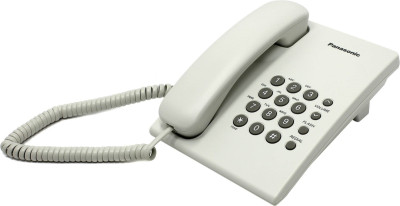 KX-TS2350 Проводной телефон (RUW) Белый