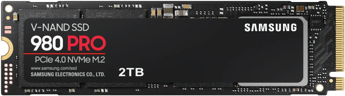 Твердотельный накопитель 2000GB SSD Samsung 980 PRO M.2 2280 R7000Mb/s W5000MB/s MZ-V8P2T0BW