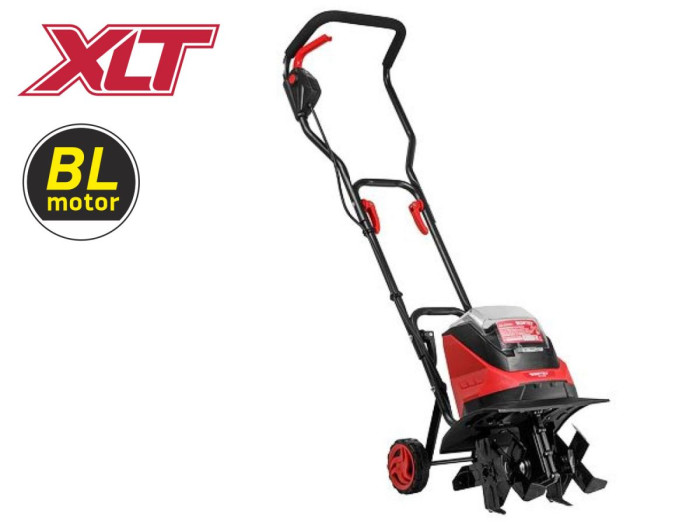 Культиватор аккумуляторный WORTEX CRC 3036 в кор. ALL1 SOLO БЕСЩЁТ.ДВИГ., 18В+18В, шир. 30 см, глуб.