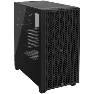 Corsair 3000D Tempered Glass Mid-Tower, Black
